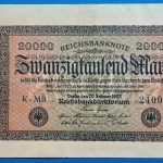 1923.     20.000 Mark F