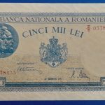 1945. 5.000 Lei  AUNC