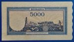 1945. 5.000 Lei  AUNC - Image 2