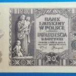 1940.  20 Złotych F