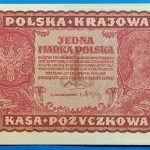 1919.    1 Marka UNC