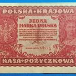 1919.    1 Marka VF+