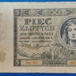 1941.  5 Złotych F