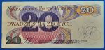 1982.  20 Złotych VF - Image 2