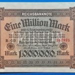 1923.  1.000.000 Mark VF+