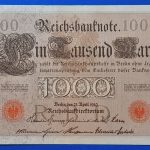 1910. 1.000 Mark EF