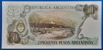 1983-1985. 50 Peso UNC - Image 2