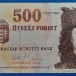 2011.       500 Forint UNC "EC" betűjel