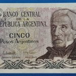 1983-1984.  5 Peso UNC