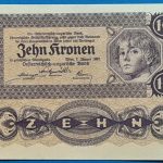 1922.  10 Korona UNC