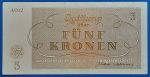 1943.   5 Kronen EF Theresienstadt Getto