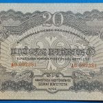 1944.  20 Pengő  AUNC Vöröshadsereg