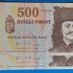 2006. 500 Forint UNC  sorszámkövető "EC" betűjel