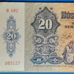 1941. 20 Pengő EF-VF "sorszámkövető 3 db"