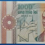 1991. 1.000 Lei VF-
