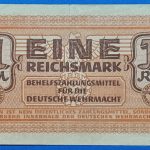 1942. 1 Reichsmark VF