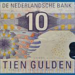 1987. 10 Gulden VF