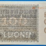 1923. 100.000.000 Mark UNC