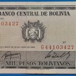 1982. 1.000 Pesos F
