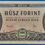1965.09.03. 20 Forint  AUNC