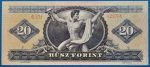 1965.09.03. 20 Forint  AUNC - Image 2