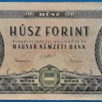 1957. 09.03.  20 Forint AUNC