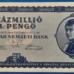 1946.  100.000.000 B.-Pengő AUNC