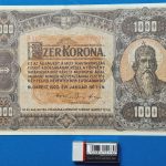 1920. 1.000 Korona VF "Nagyalakú" Orell Füssli nyomdahely jelöléssel