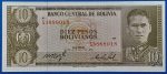 1962. 10 Pesos UNC