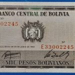 1982. 1.000 Pesos  UNC