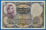1931. 50 Pesetas VF