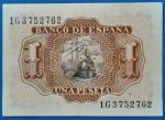 1953. 1 Peseta EF- - Image 2