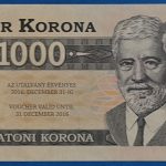 2016. 1000 Balatoni Korona UNC