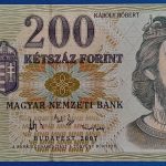 2007. 200 Forint UNC "FB" betűjel