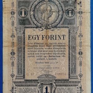 1882. 1 Gulden F