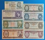 1962- 2003 -ig 8 db-os Forint sor, 10-5.000 Ft-ig,  VF+  -  F - Image 2