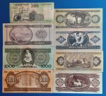 1962- 2003 -ig 8 db-os Forint sor, 10-5.000 Ft-ig,  VF+  -  F - Image 3