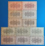 1946. 12 db-os Adópengő sor EF-F - Image 2