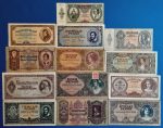 1936 - 1946-ig 13 db-os Pengősor, VF-F - Image 2