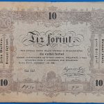 1848. 10 Ezüst Forint F