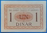 1919. 1 Dinar  VF - Image 2