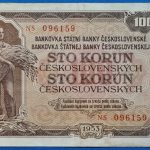 1953. 100 Korun VF