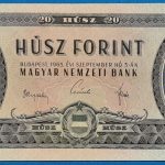 1965.09.03. 20 Forint  VF-