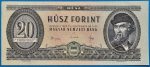 1965.09.03. 20 Forint  VF-
