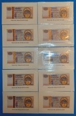 2000.08.20 2.000 Forint UNC  „Magyar Millennium” – 10 db  sorszámkövető - Image 2