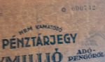 1946. 1.000.000 Adópengő F, vízjeles papíron - Image 3