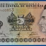 1996. 5 Lempira EF