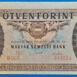 1969.06.30. 50 Forint  F+