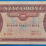 1960.08.24. 100 Forint  VF+