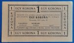 1919.  1 Korona EF Sárospatak város